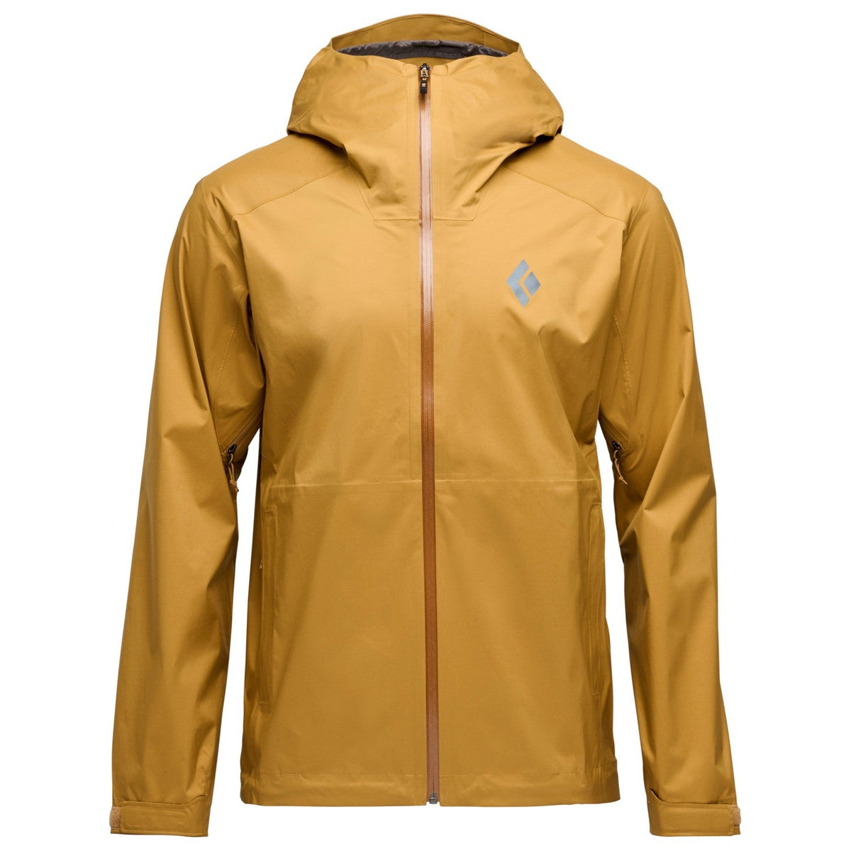 Black Diamond Women's Fineline Stretch Rain Shell - Size S - Amber (Sample)