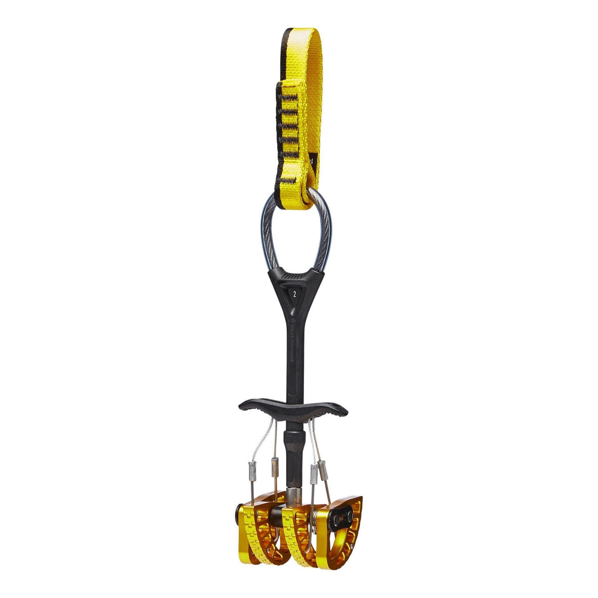 Black Diamond Camalot C4 climbing cam, Size 2 Yellow