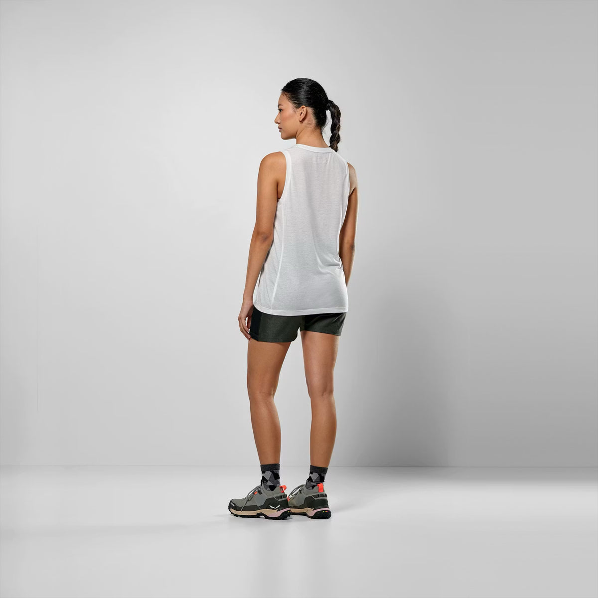 Salewa PUEZ DRY TANK  Womens white - Size 44/38 [0010 44/38 28965]