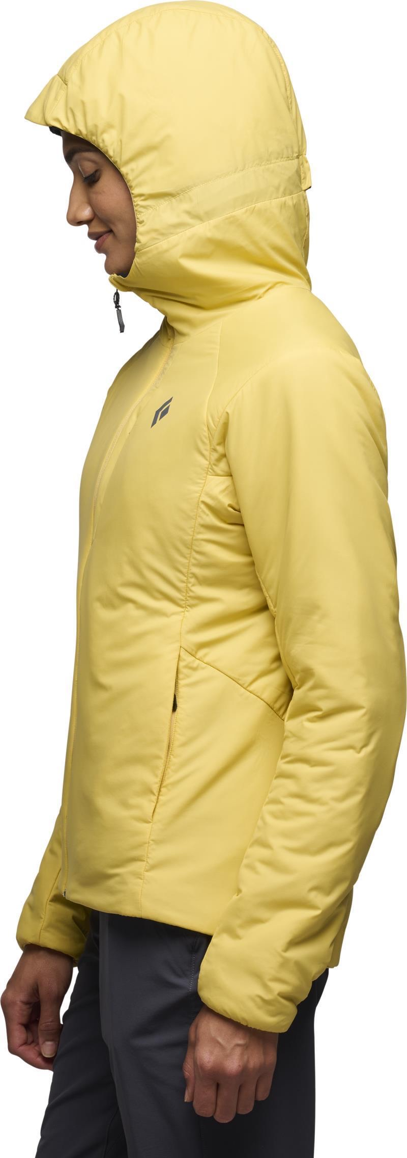 Black Diamond Women's First Light Stretch Hoody - Size S - Soft Ochre (Sample)