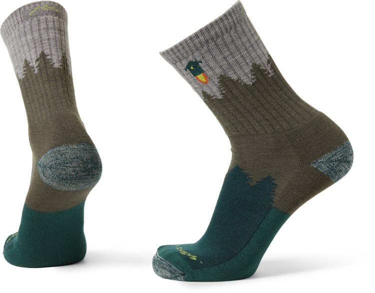 Darn Tough Micro Crew - Midnight Cushion - X-Large - Green