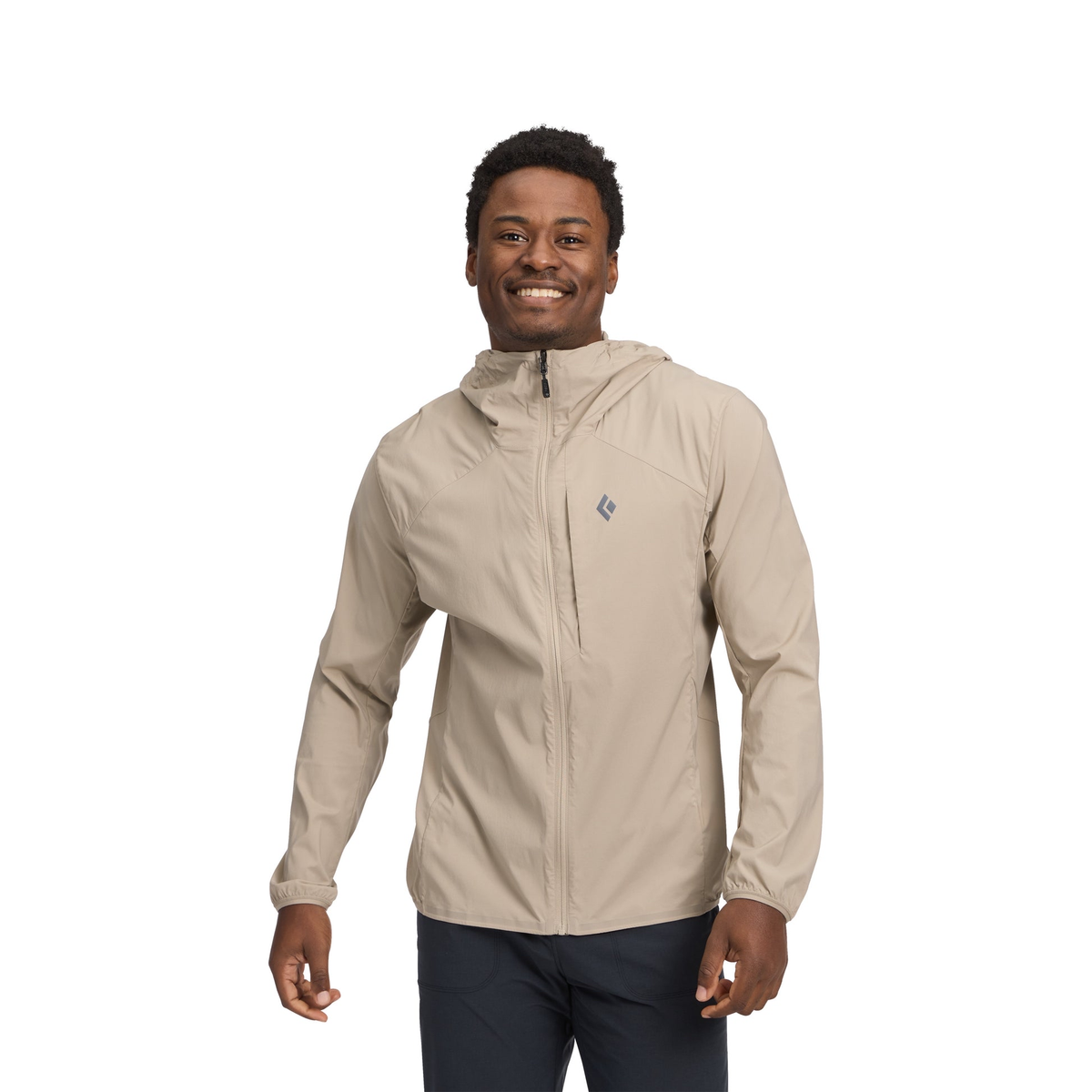 Black Diamond M ALPINE START HOODY Sample S25 - Size Medium - Moonstone