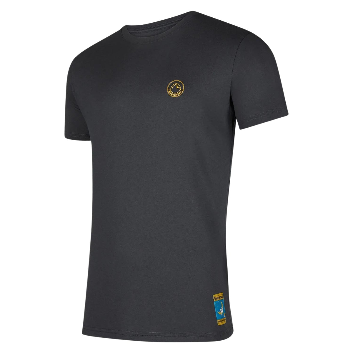 La Sportiva Climbing on the Moon T-Shirt Carbon/Yellow