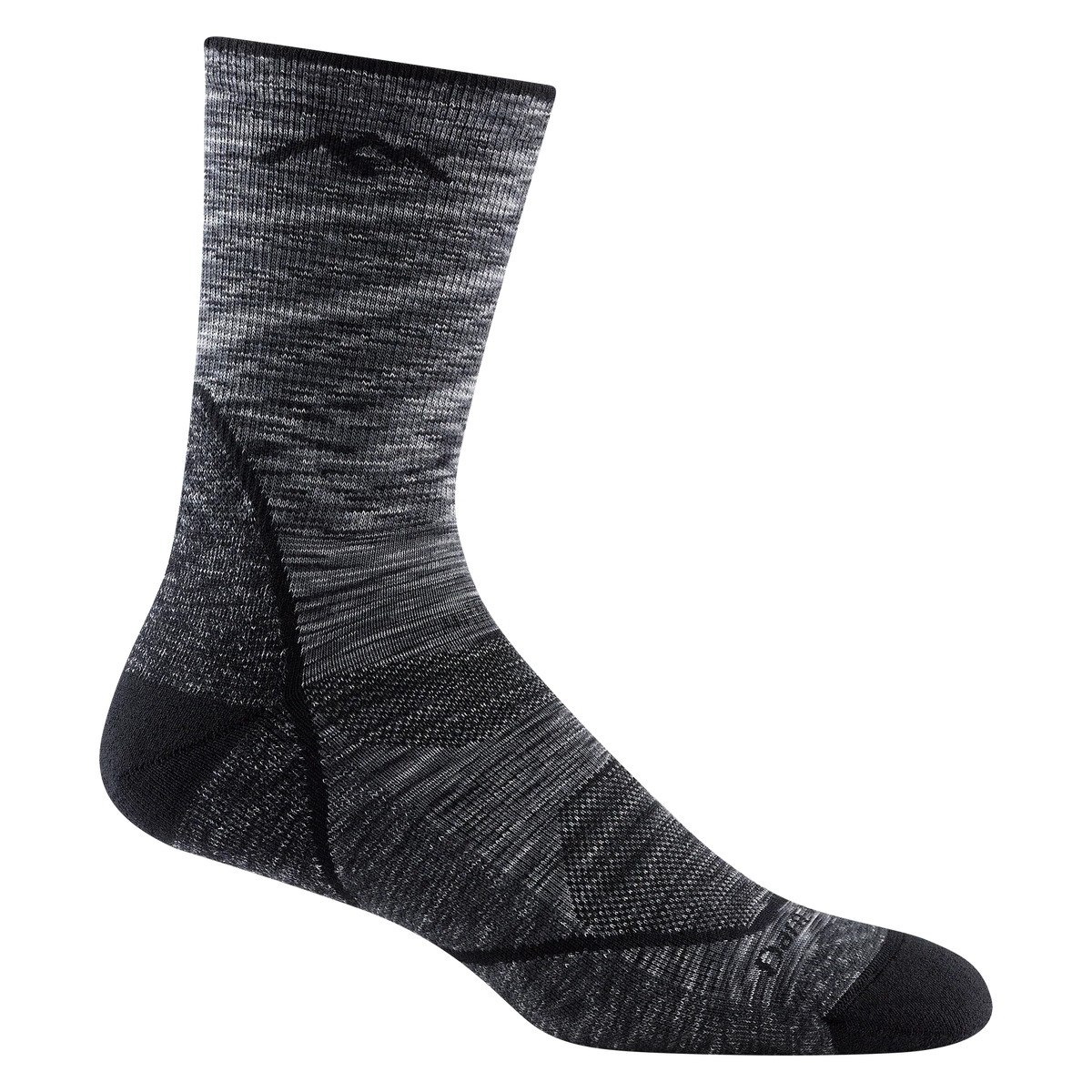 Darn Tough Light Hiker Micro Crew Light Cushion in space grey
