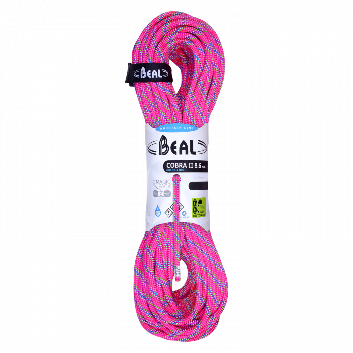 Beal Cobra II Unicore Golden Dry 8.6mm, Blue