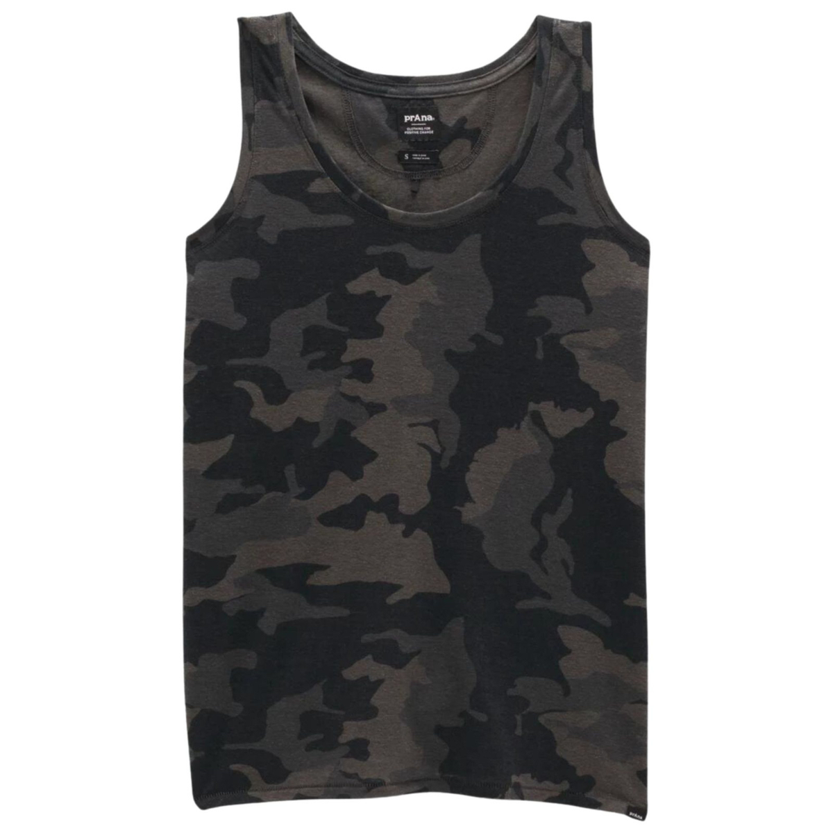 Prana COZY UP TANK  - Womens S - Black Camo
