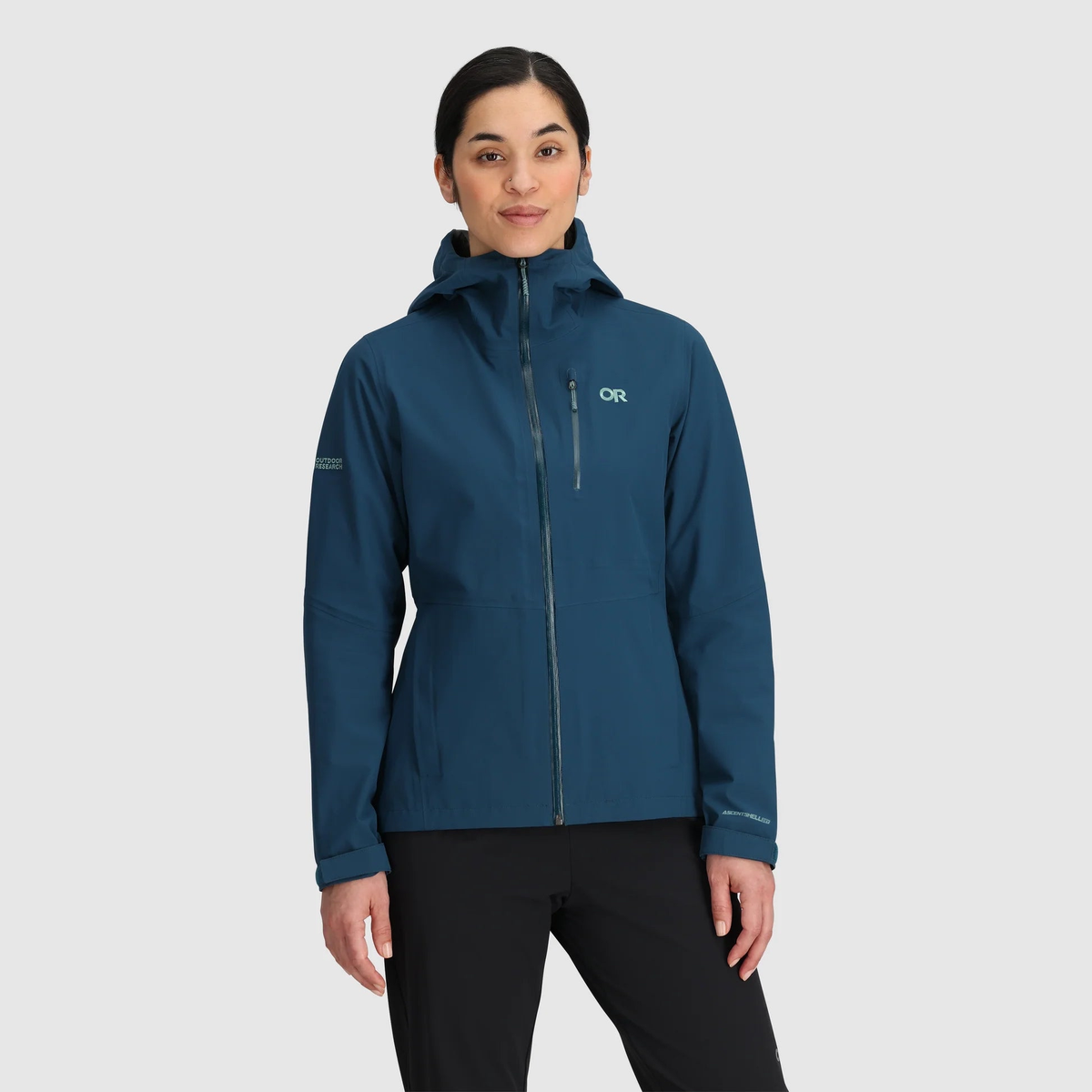 Outdoor Research Women's Aspire 3L Jacket - Size L - Harbor