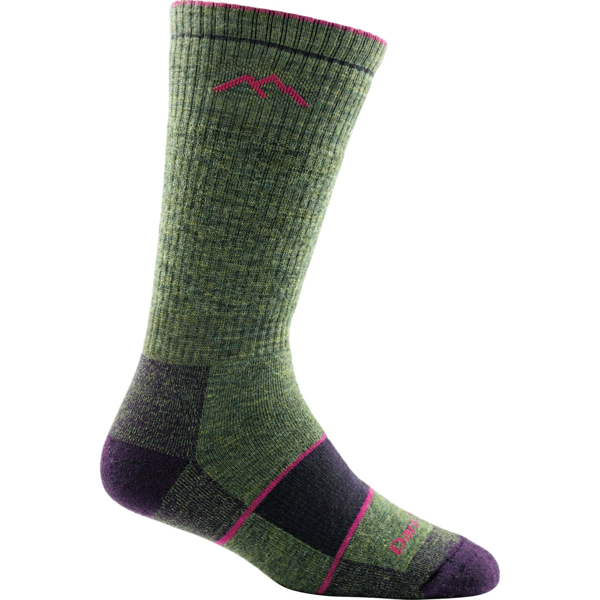 Darn Tough Womens Hiker Boot Sock Cushion, Moss Heather