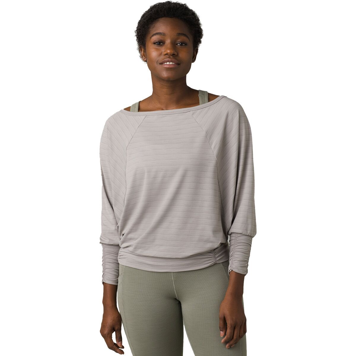 Prana Ridgeview Top Womens - Size M - Ashy