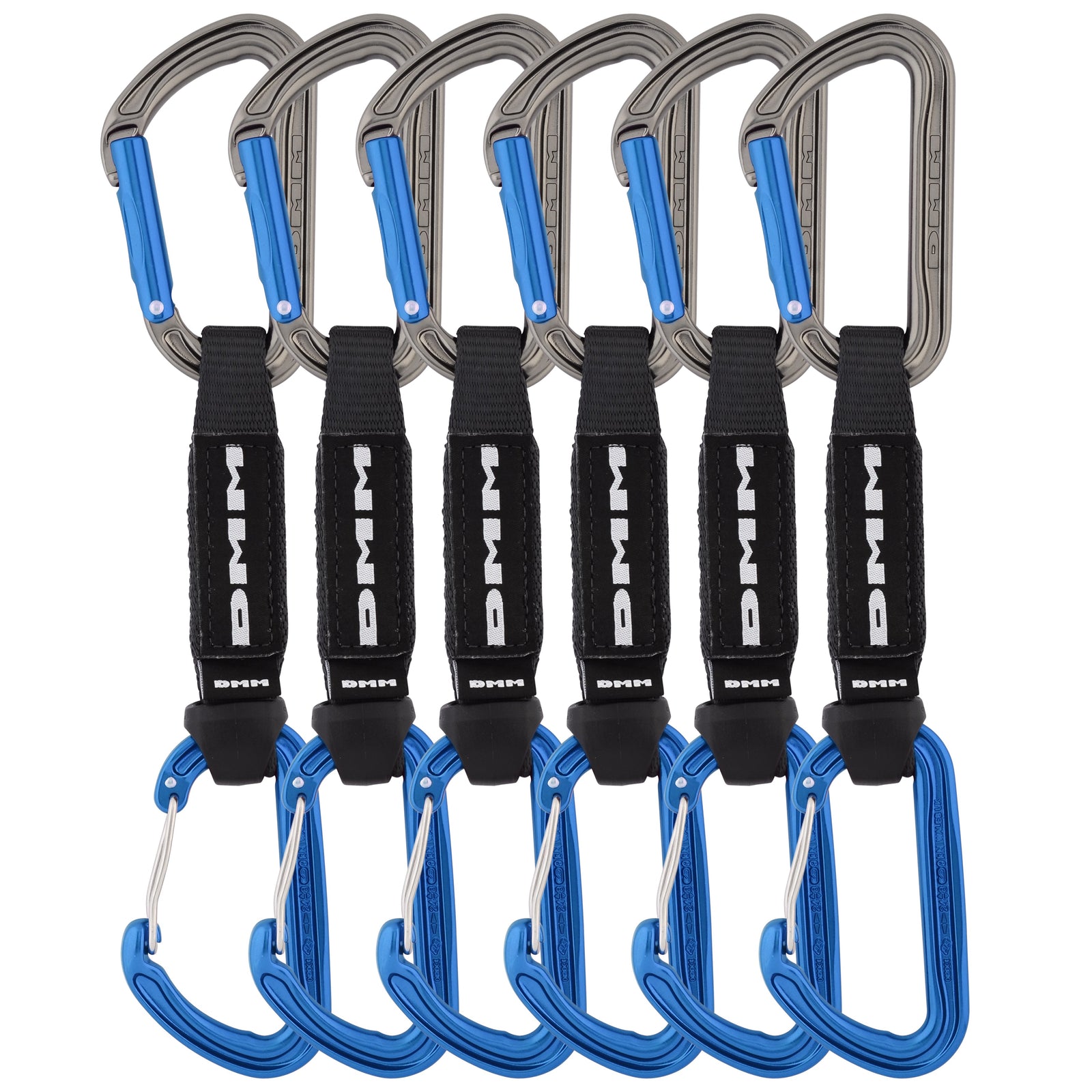 DMM Shadow Spectre Hybrid Quickdraw Packs, Blue 12cm