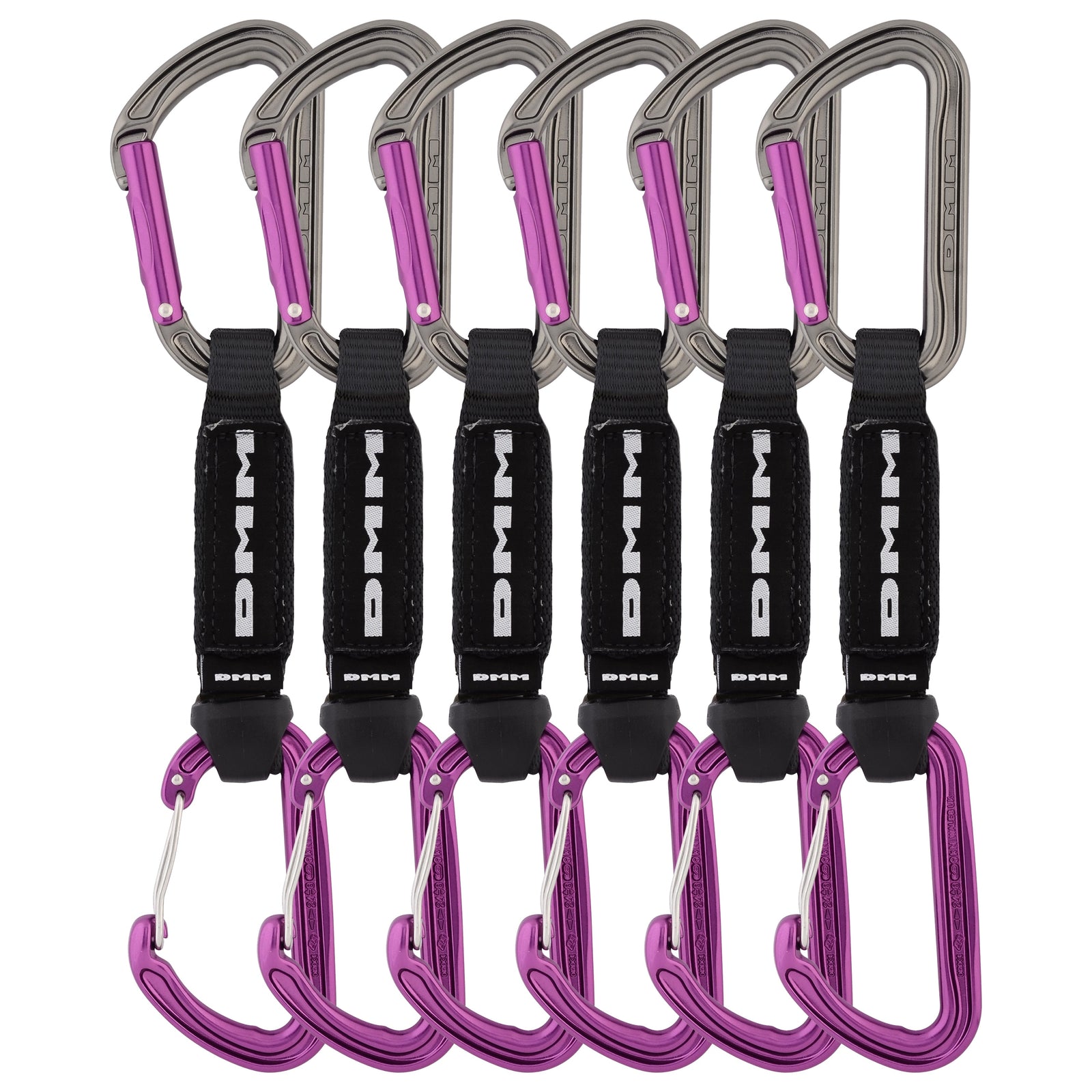 DMM Shadow Spectre Hybrid Quickdraw Packs, Blue 12cm