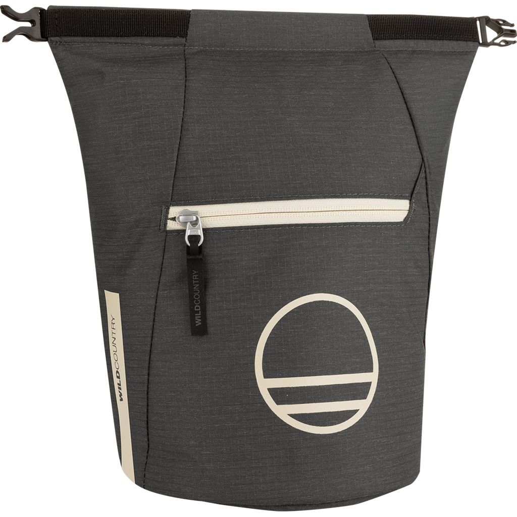 Wild Country Spotter Bouldering Chalk Bag in sandstone