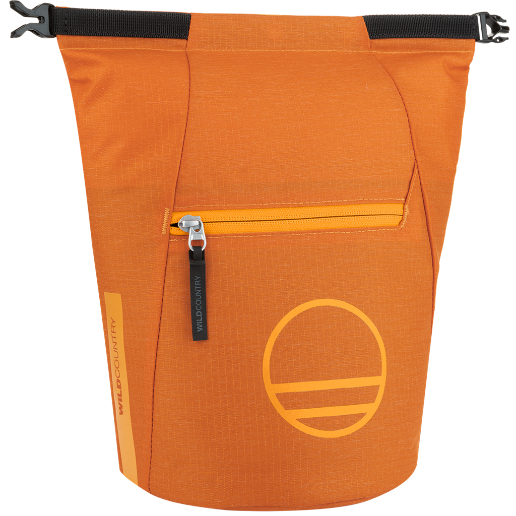 Wild Country Spotter Bouldering Chalk Bag in sandstone