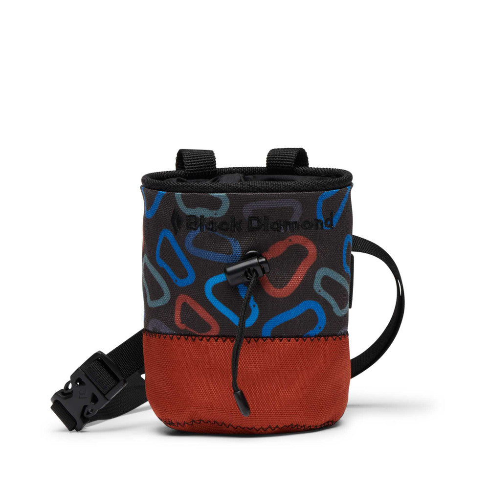 Black Diamond Mojo Kids Chalk Bag in burnt sienna colour