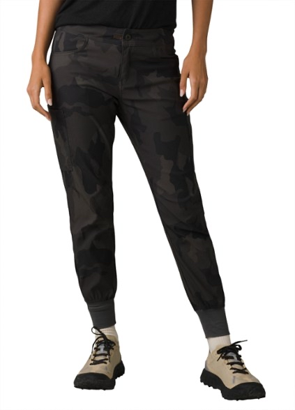 Prana HALLE JOGGER II  Womens -  4  - Charcoal Camo