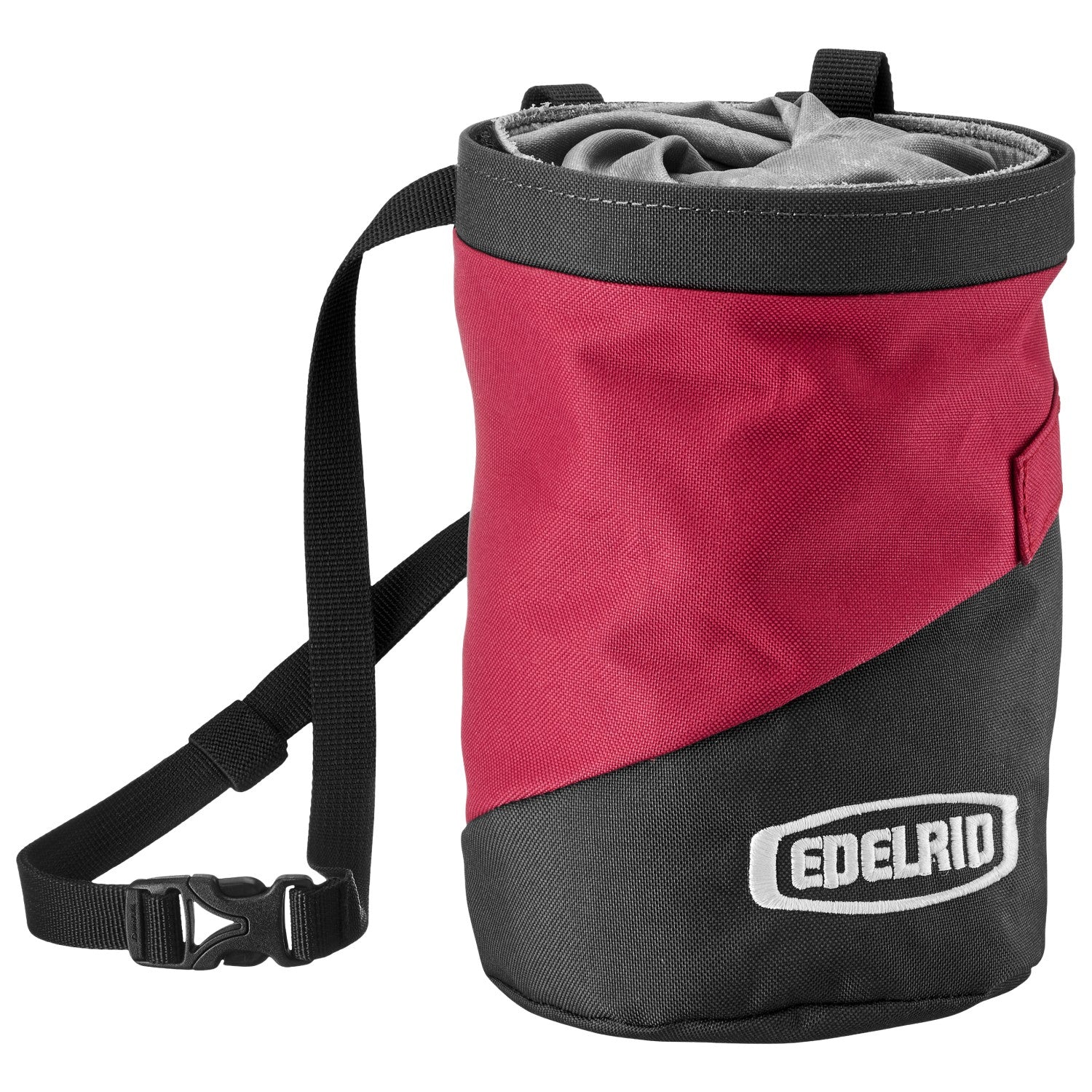 Edelrid Splitter Twist Chalk Bag rhubarb red