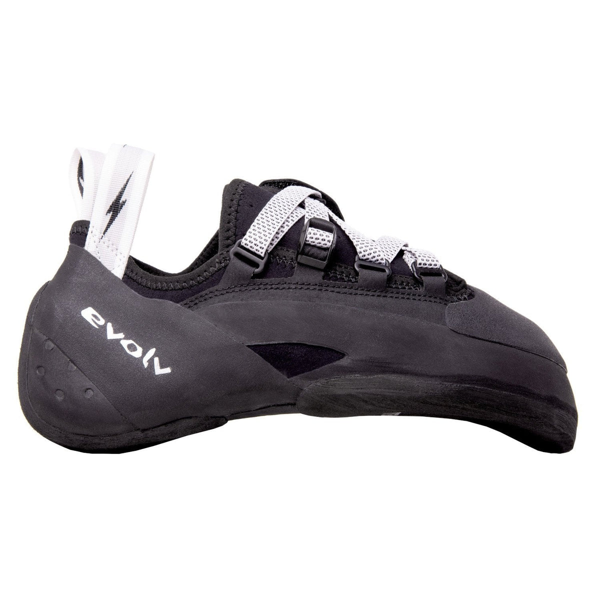 Jam packed with every bit of tech Evolv could muster and designed in close collaboration between Evolv's R&D team and top athletes, such as Daniel Woods, the Evolv Phantom climbing shoe is the pinnacle of performance within the brand's range. 