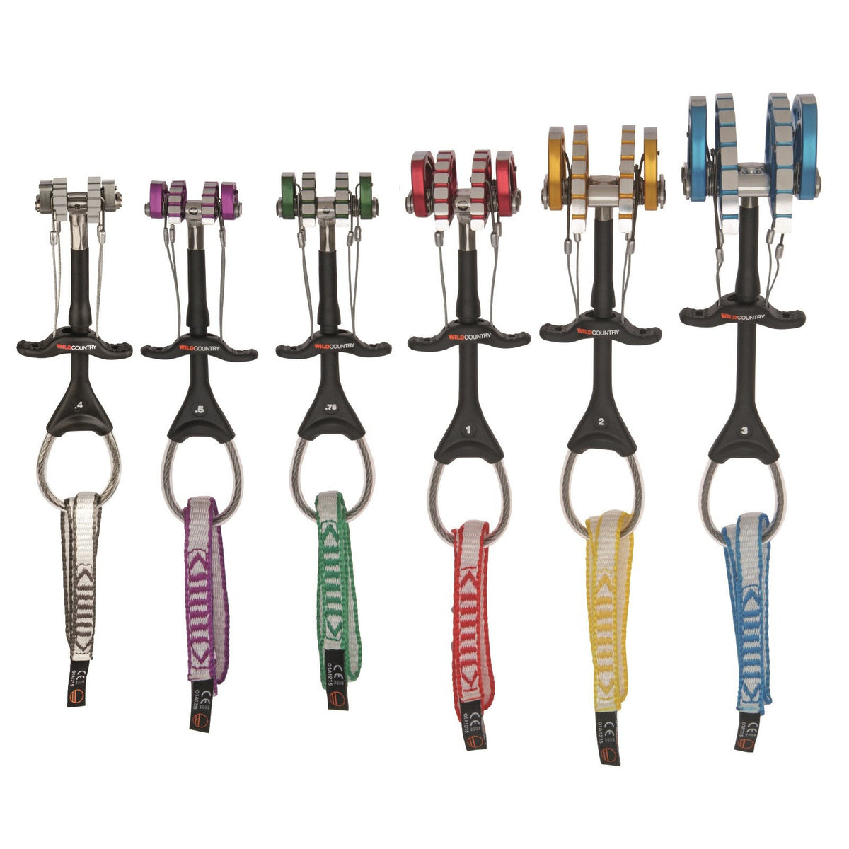 Wild Country Friend Set 0.4, 0.5, 0.75, 1, 2, 3  - (Deal)