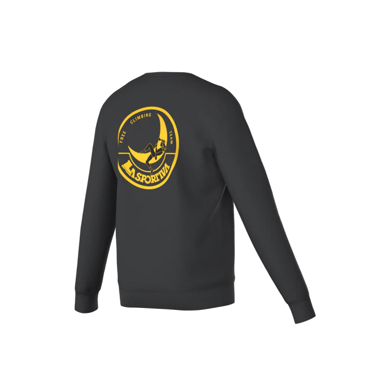 La Sportiva Climbing on the Moon Sweatshirt - Men's - Carbon