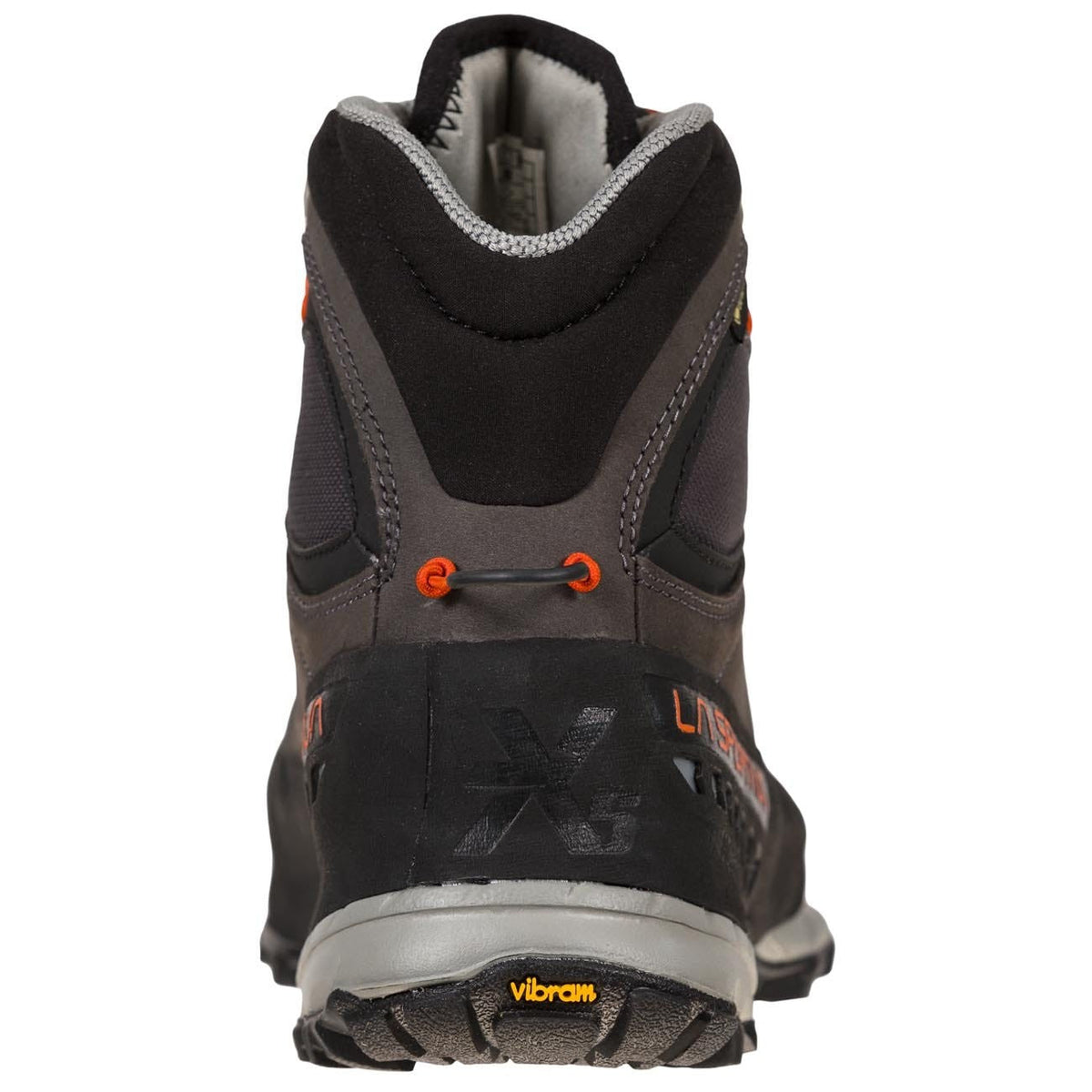 La Sportiva TX5 GTX Womens, Carbon Paprika, Heel View