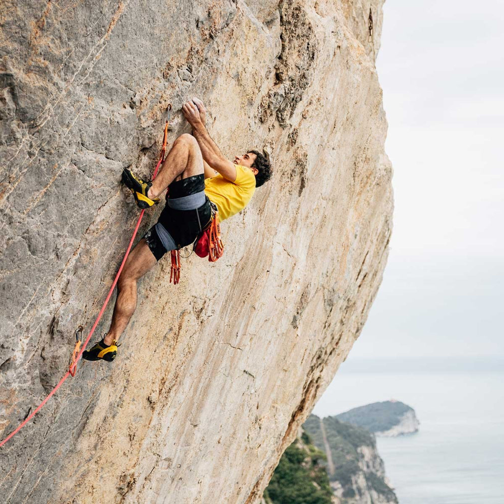 La Sportiva Katana Lace (Yellow/Black) lifestyle