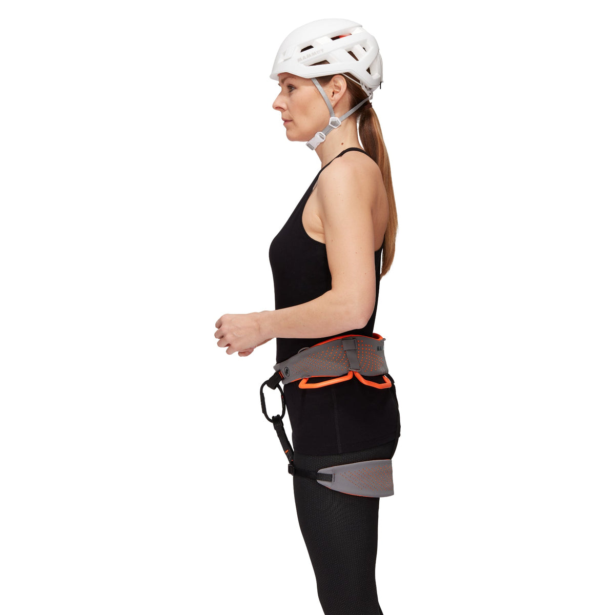 Mammut Comfort Fast Adjust Womens Harness, Model Side