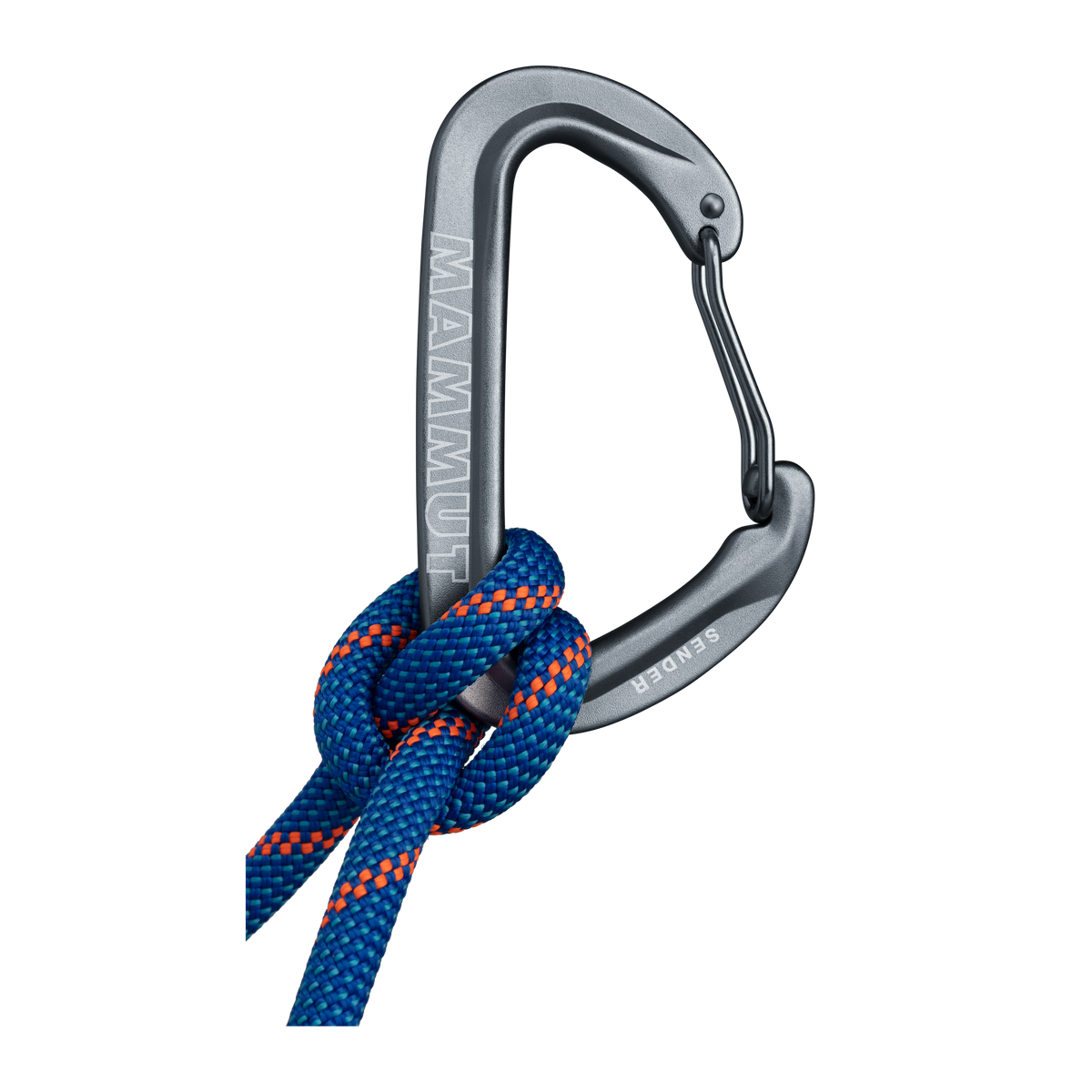 Mammut Sender Wire Carabiner Light Grey