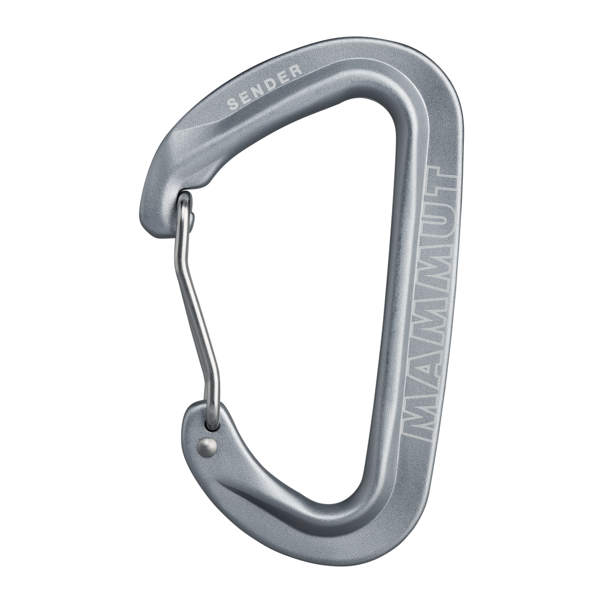 Mammut Sender Wire Carabiner Light Grey