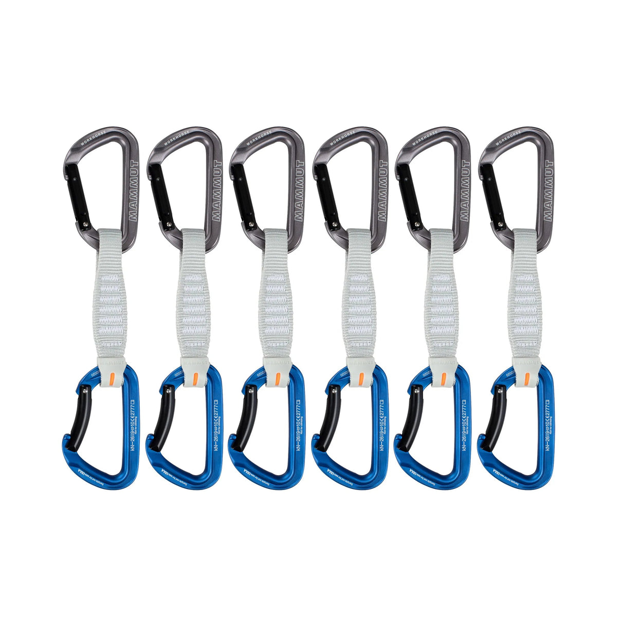 Mammut Workhorse Keylock 12cm 6-Pack Grey/Blue