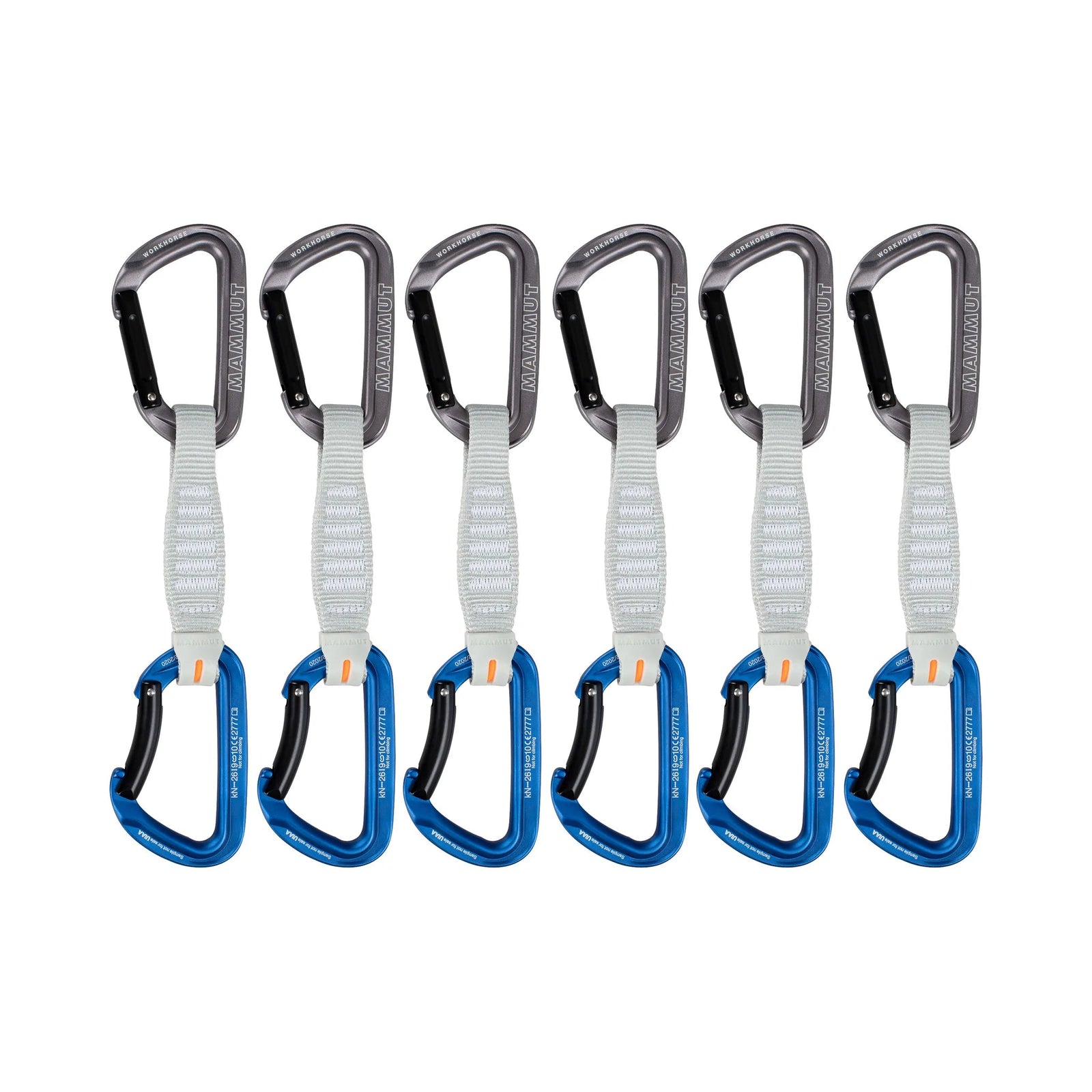 Mammut Workhorse Keylock 12cm 6-Pack Grey/Blue