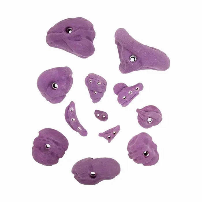 Metolius Flowstone Climbing Holds Bundle (Purple)