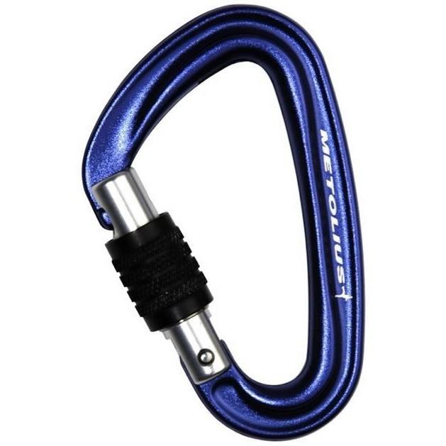 Metolius Bravo Screwgate Carabiner, in black colour