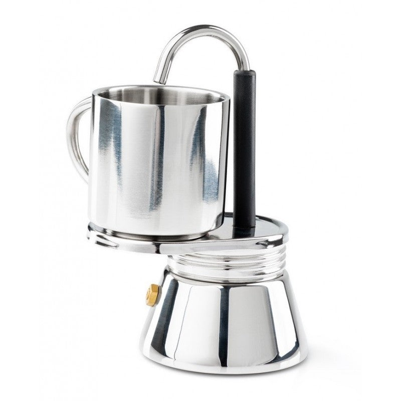 GSI Mini Espresso Set 1 Cup, showing the full set-up