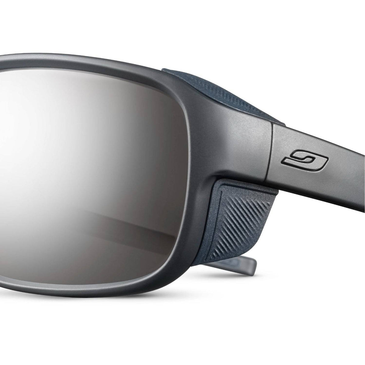 Julbo Montebianco 2 REACTIV High Mountain 2-4 showing removable side protection