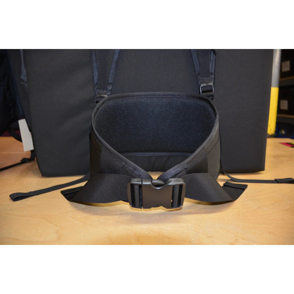 Organic Deluxe Muffin Protector hip belt in black