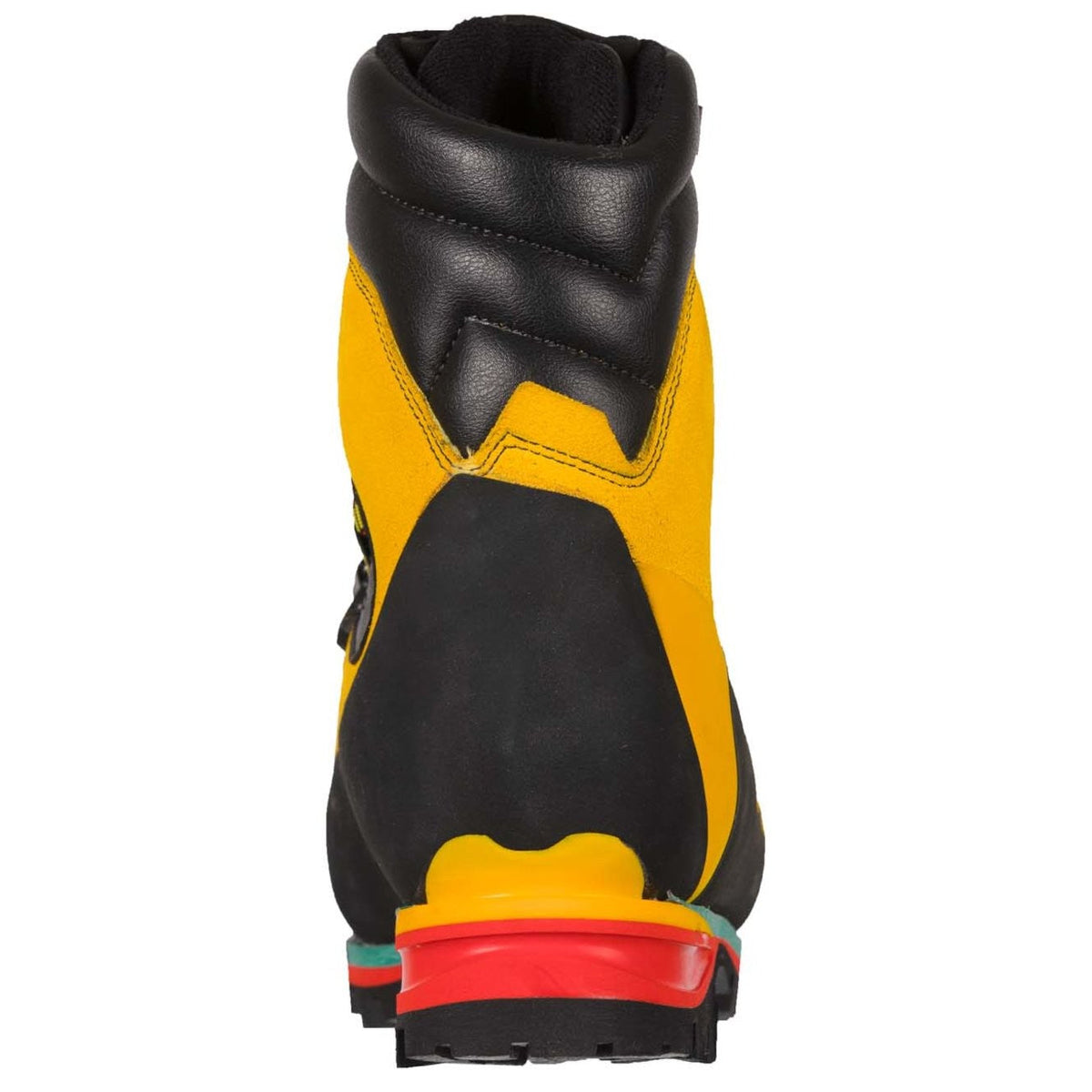Rear of La Sportiva Nepal Extreme in Black & Yellow
