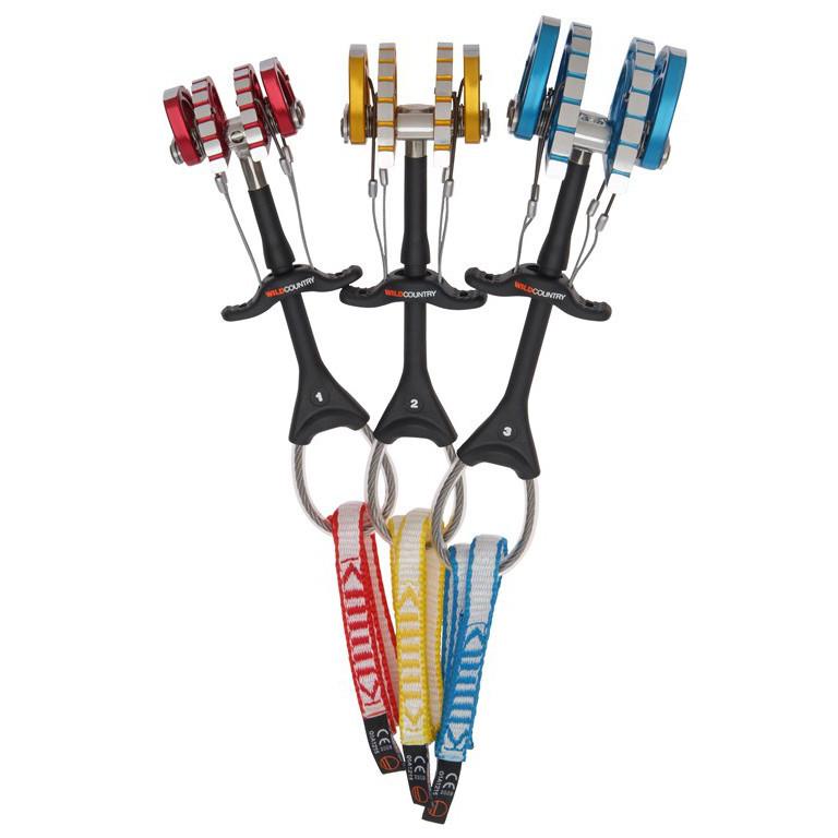 Wild Country Friend 1,2,3 climbing camming device Set