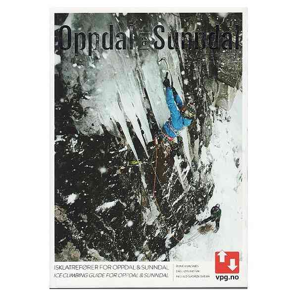 Oppdal and Sunndal ice climbing guide book cover