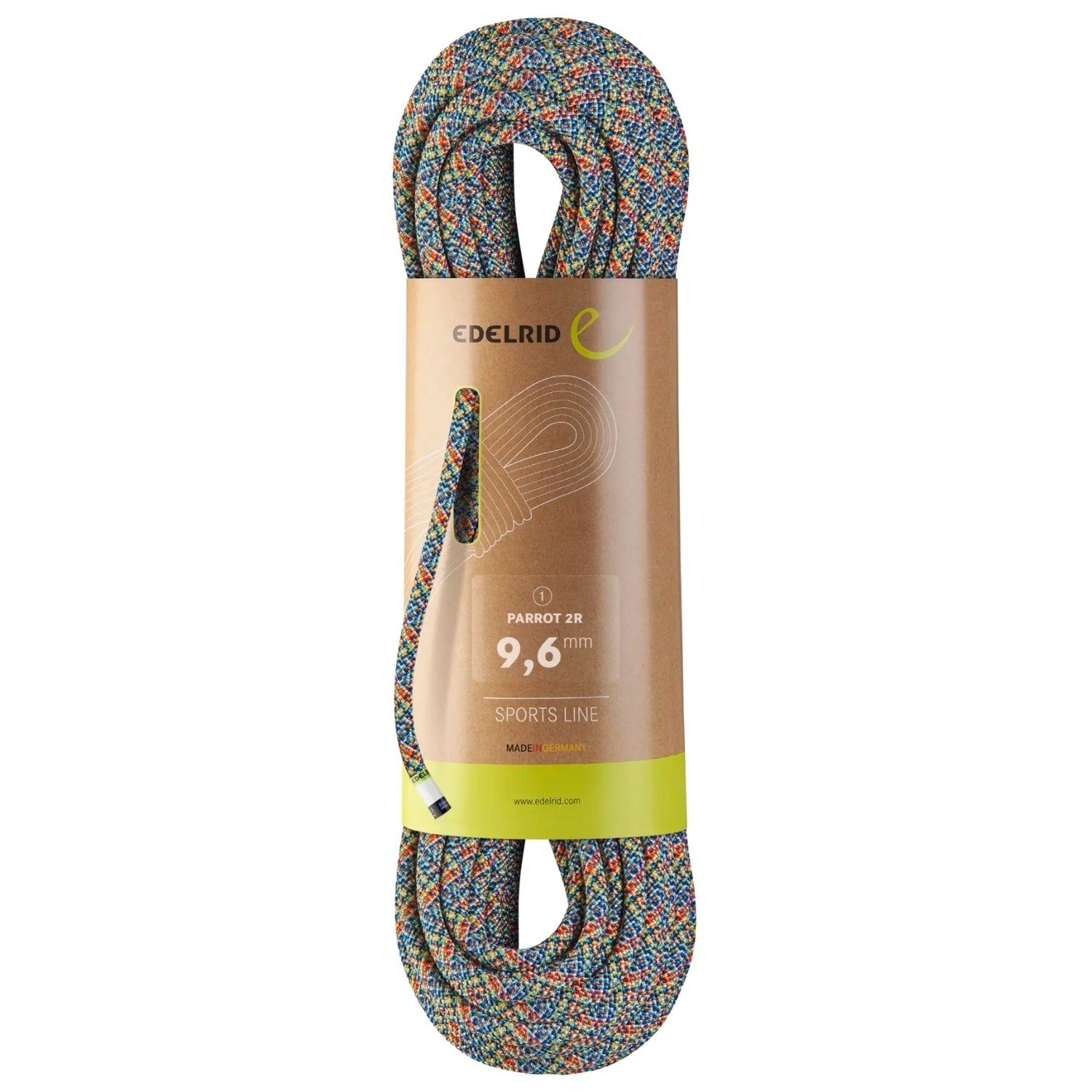 Edelrid Parrot 2R 9.6mm climbing ropes