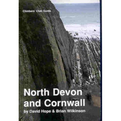 North Devon and Cornwall climbing guidebook, front cover 