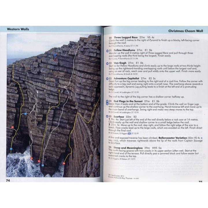 Pembroke Volume 2 Range West climbing guidebook, front cover