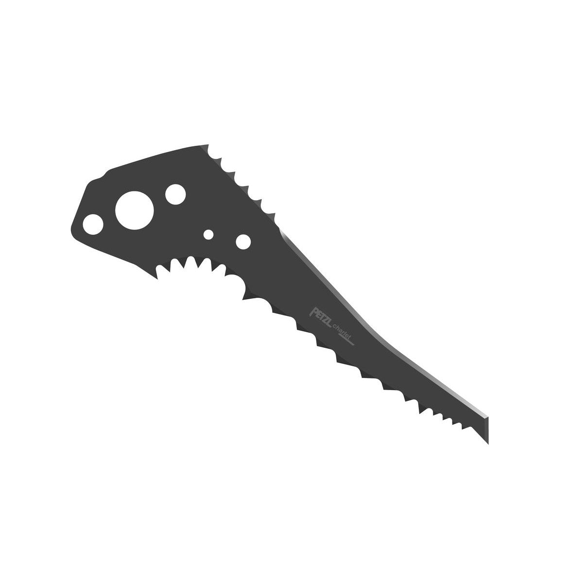 Petzl Dry Pick, side view in black colour