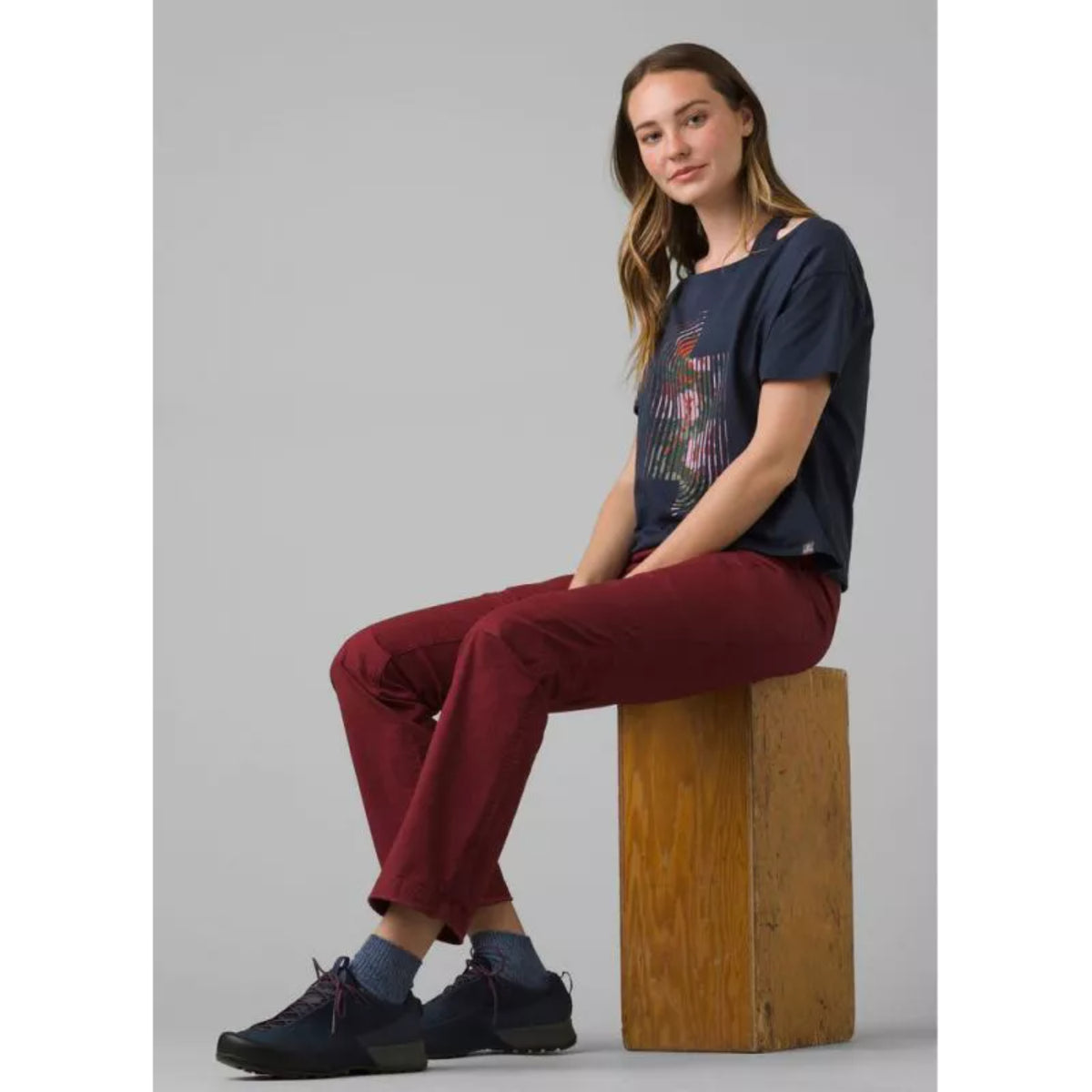 Prana Wakeen Pant - Women's (Maroon)