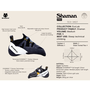 Evolv Shaman Pro LV Climbing Shoe - Women's Black/Beet Red 8