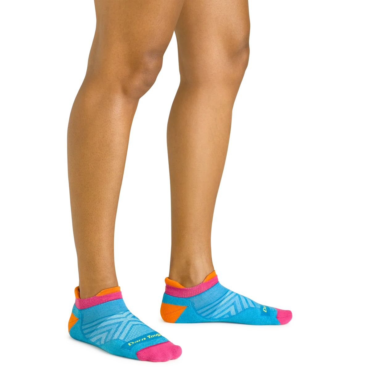 Darn Tough Women's Run No Show Tab Ultra-Cushion Lightweight Running Sock