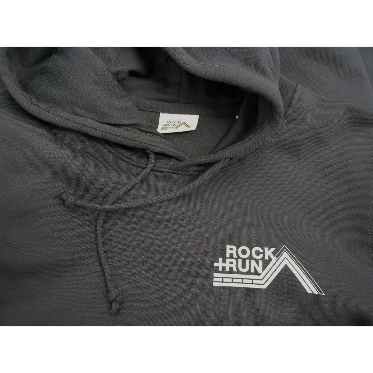 Rock+Run Retro Logo Hoodie Details