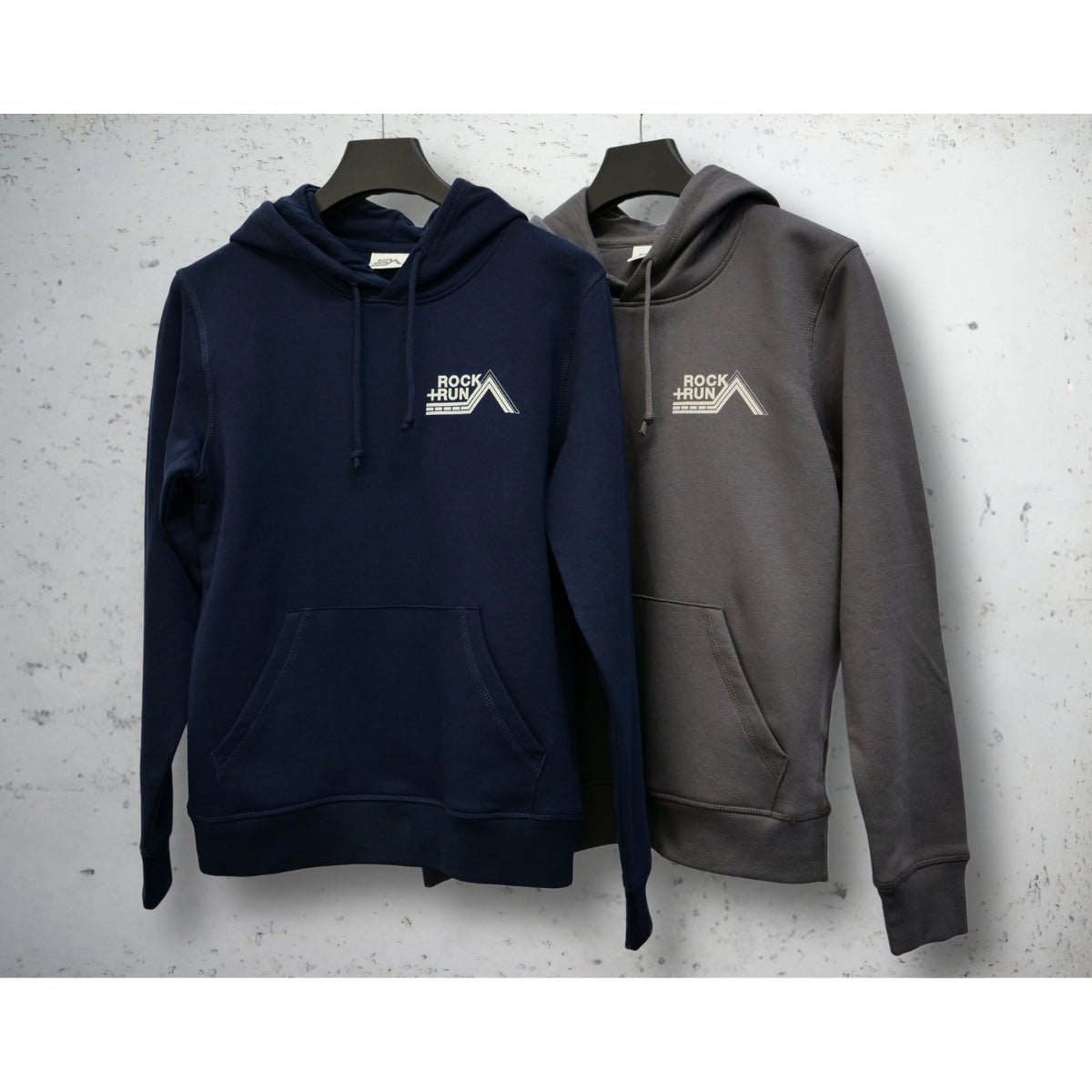 Rock+Run Retro Logo Hoodie Front