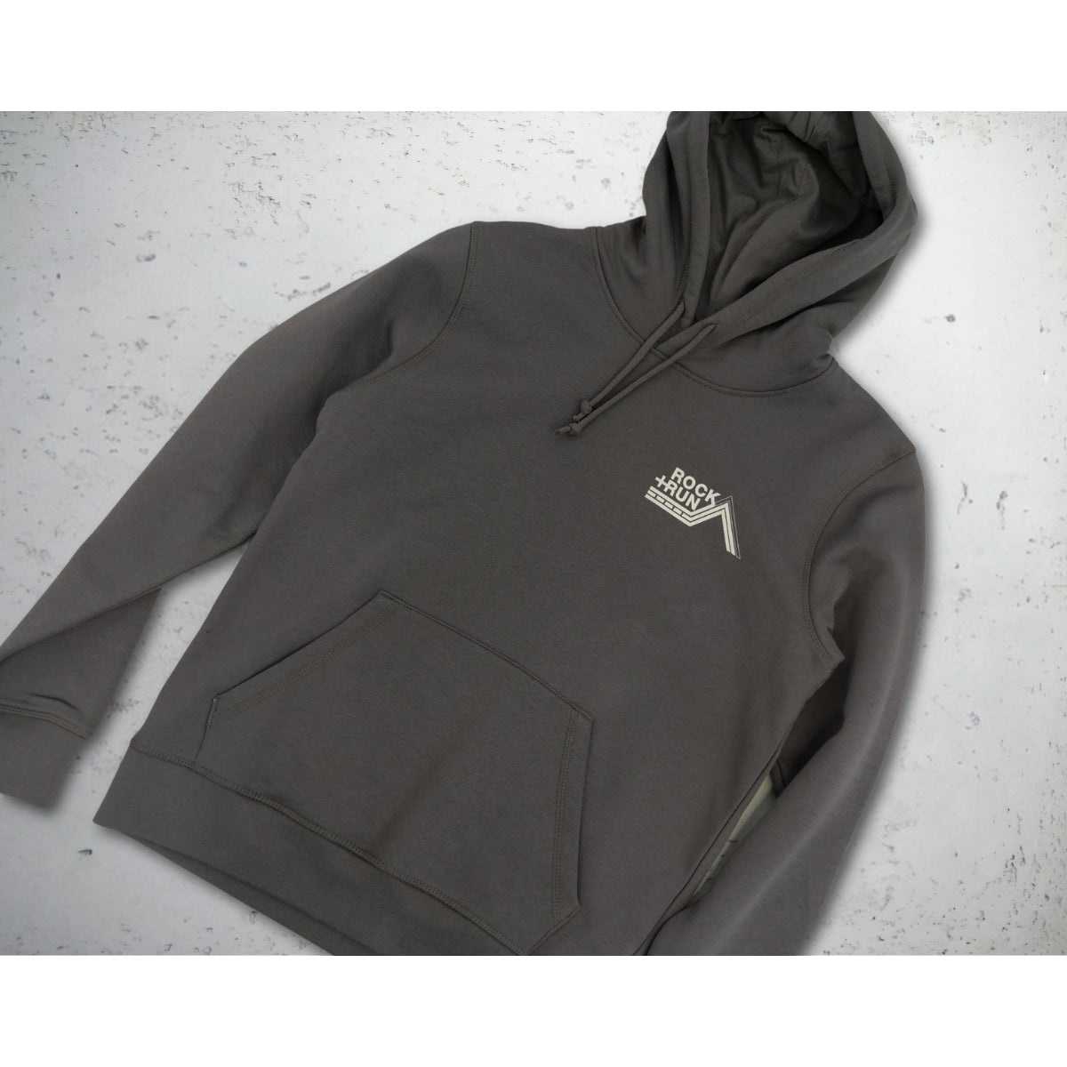 Rock+Run Retro Logo Hoodie Front