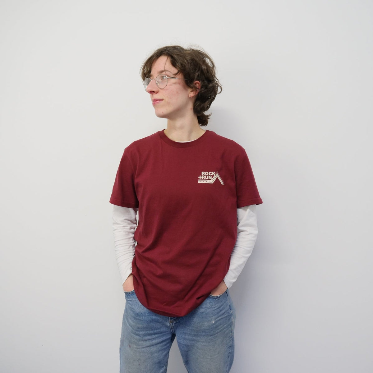 Rock+Run Retro Logo Organic Cotton T-Shirt - Unisex