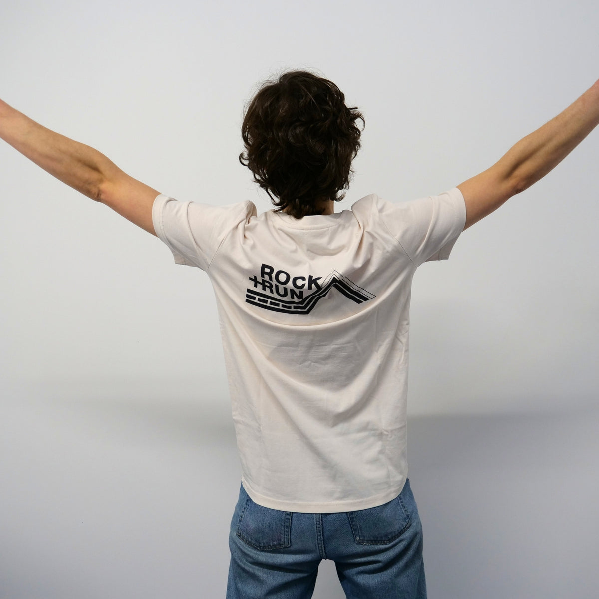 Rock+Run Retro Logo Organic Cotton T-Shirt - Unisex